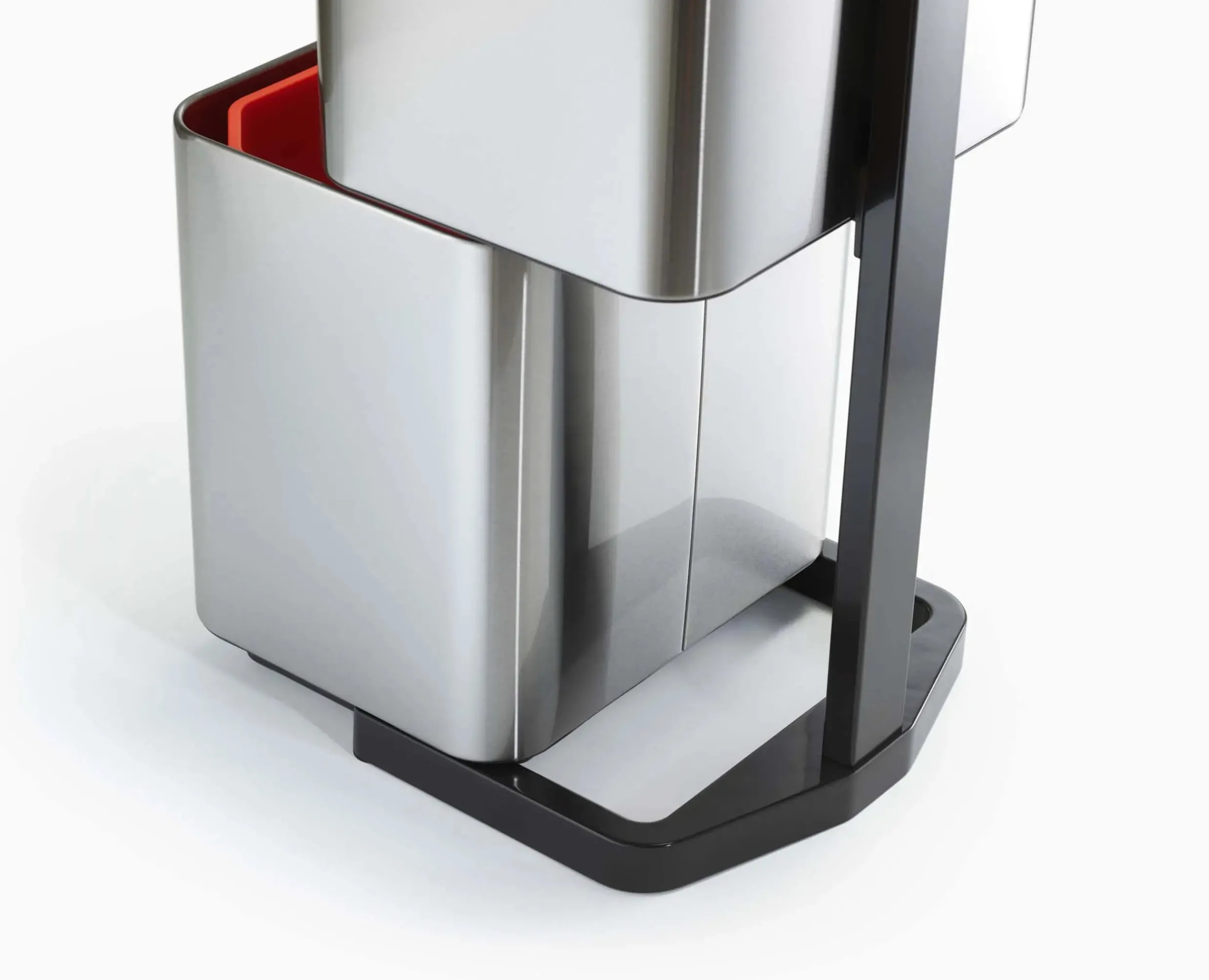 New Poubelle de Tri 60l Inox Totem Max Poubelles De Tri Sélectif