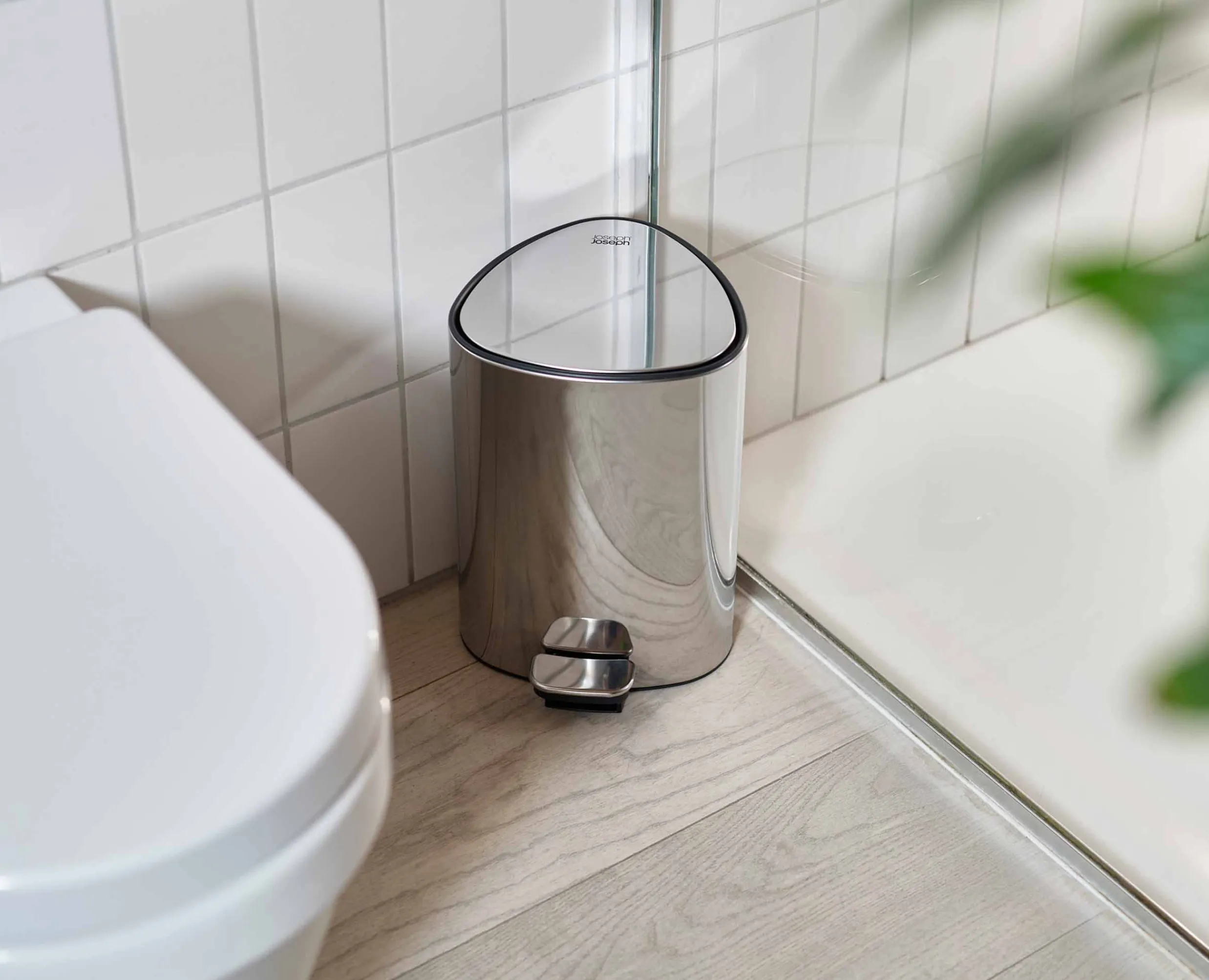 Poubelle Salle de Bain Inox à Pédale 5L EasyStore™ Luxe Poubelle De Salle De Bain|Poubelles De Salle De Bain