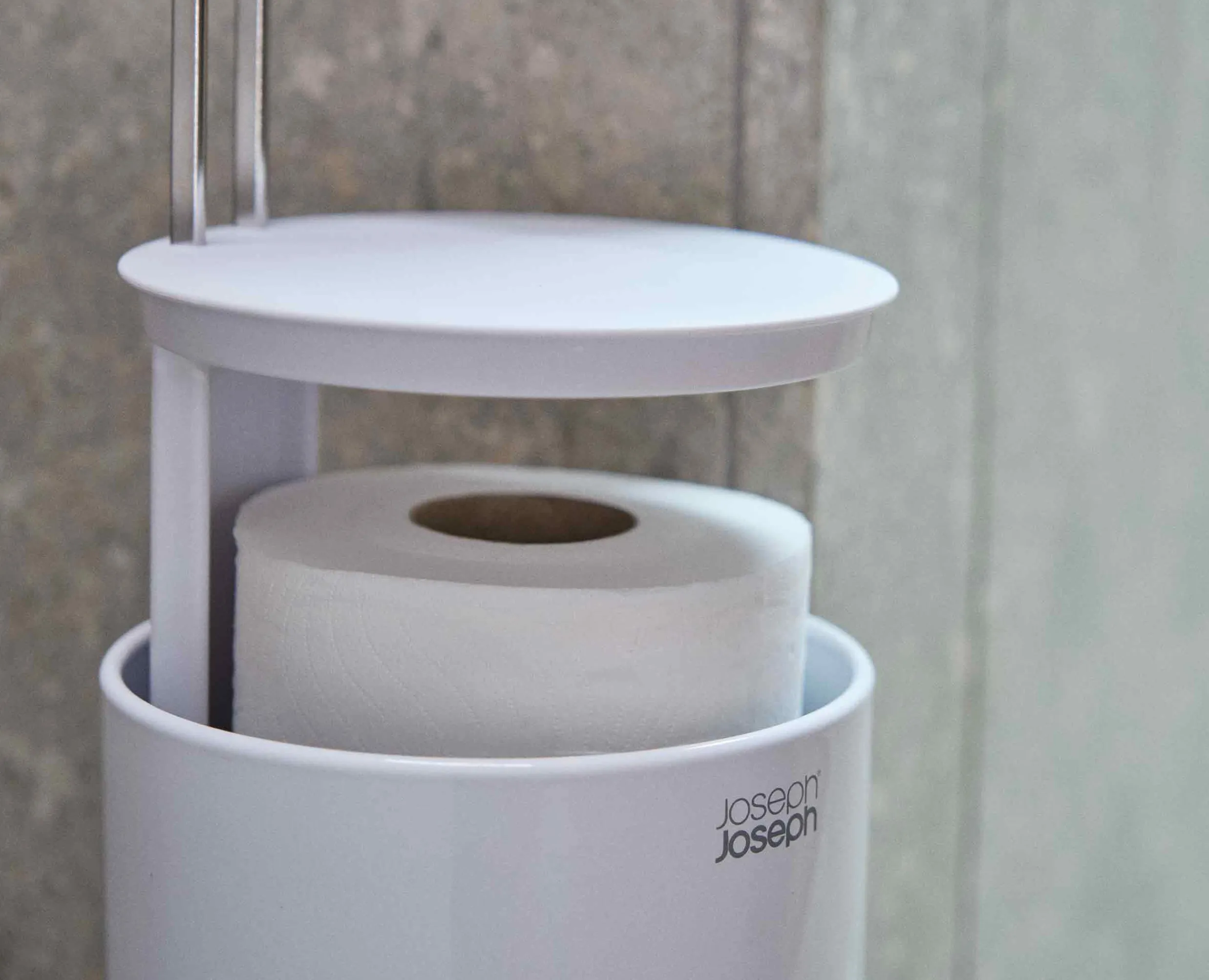 Outlet Rangement pour Papier Toilette avec Dérouleur EasyStore™ Brosses Wc Et Portes-Papier Toilette
