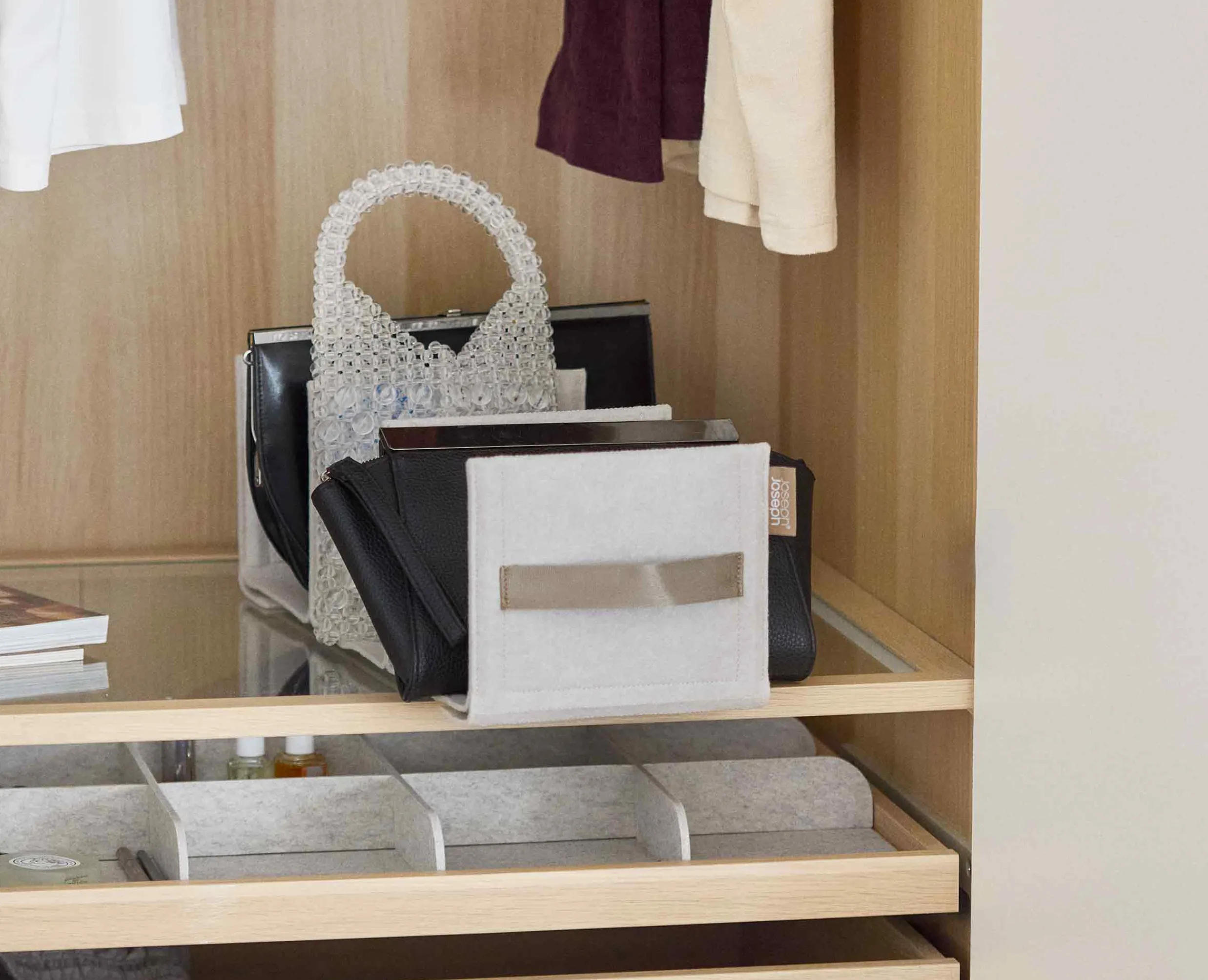 New Rangement pour Sacs à Main pour Armoire Orderly™ Organisateurs De Vêtements