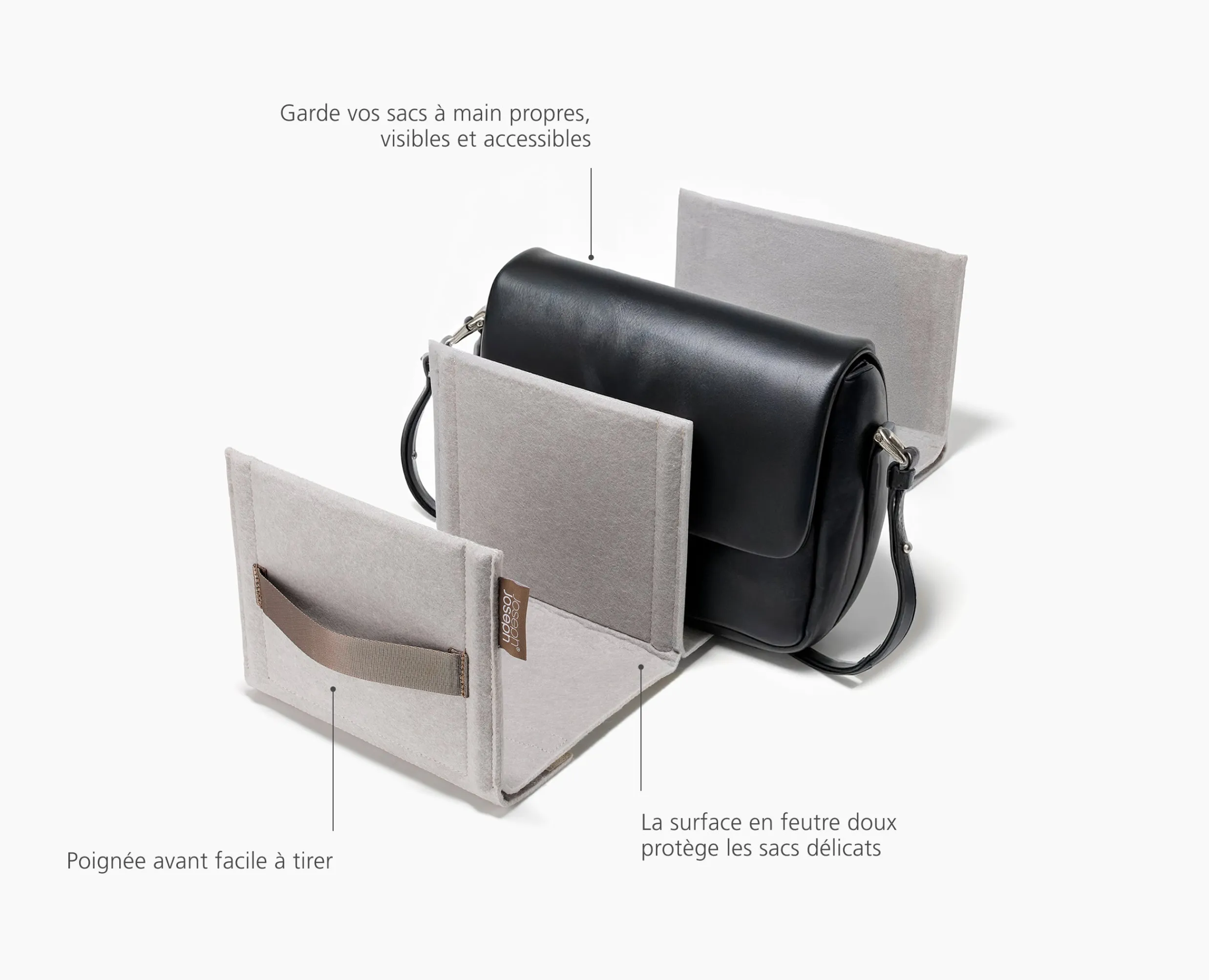 New Rangement pour Sacs à Main pour Armoire Orderly™ Organisateurs De Vêtements