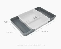 Best Range-Ustensiles de Cuisine Extensible et Recyclé Drawerstore™ Rangements Tiroirs De Cuisine