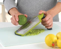 Clearance Râpe Double avec Récupérateur e Twist Grater™ Râpes Et Zesteurs