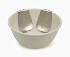 Best Saladier avec ensemble serveurs et moulin à sel et à poivre Sets D'Ustensiles De Cuisine