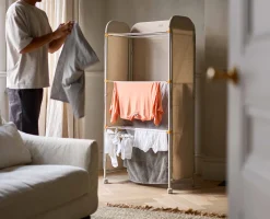 Clearance Séchoir à linge à 3 niveaux avec panneaux Eclipse™ Étendoirs À Linge