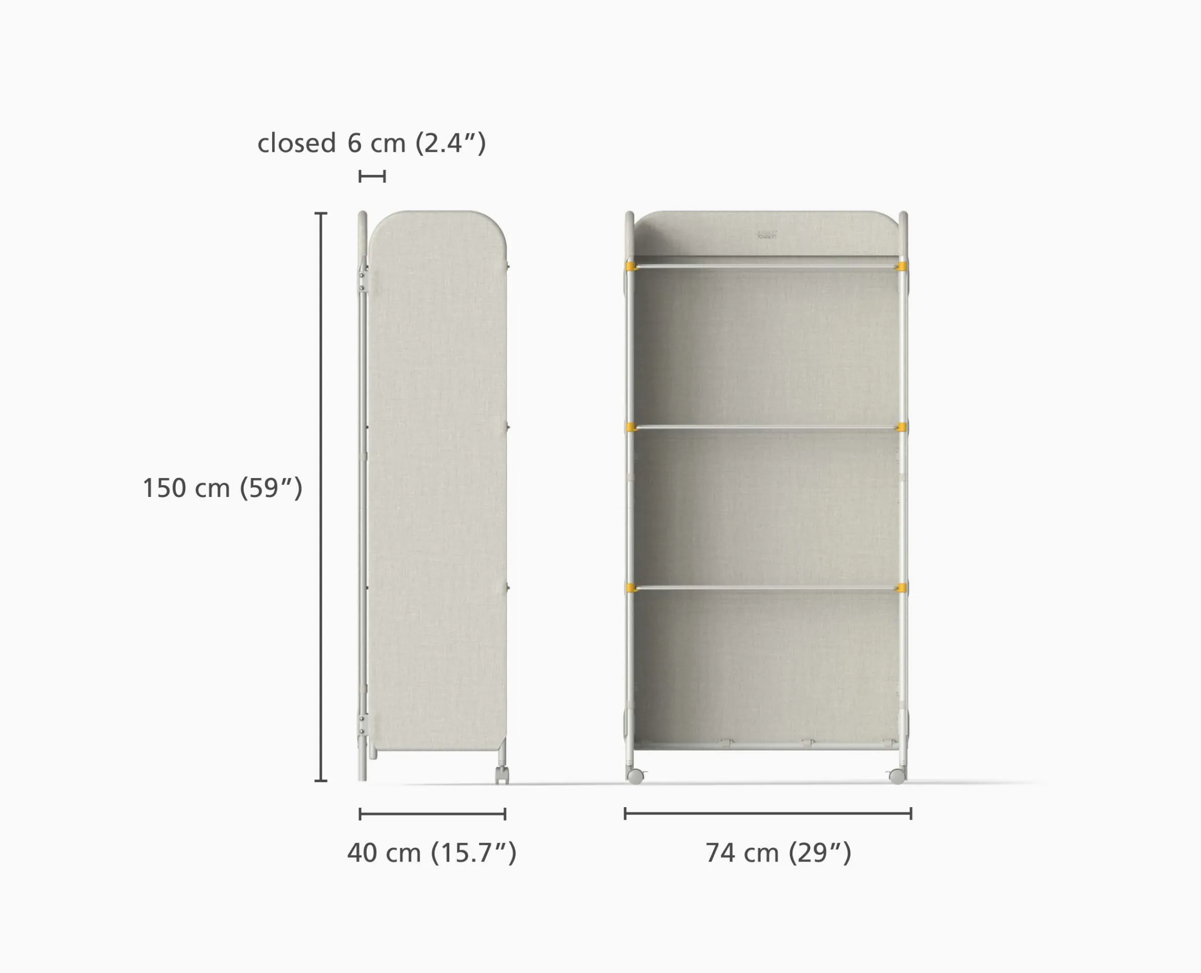 Clearance Séchoir à linge à 3 niveaux avec panneaux Eclipse™ Étendoirs À Linge