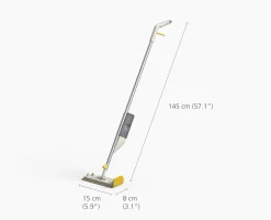 Discount Serpillière à Spray 2-en-1 avec Tampon de Rechange CleanTech Accessoires & Outils Pour Ménage Maison|Sets Et Kits De Nettoyage Pour La Maison