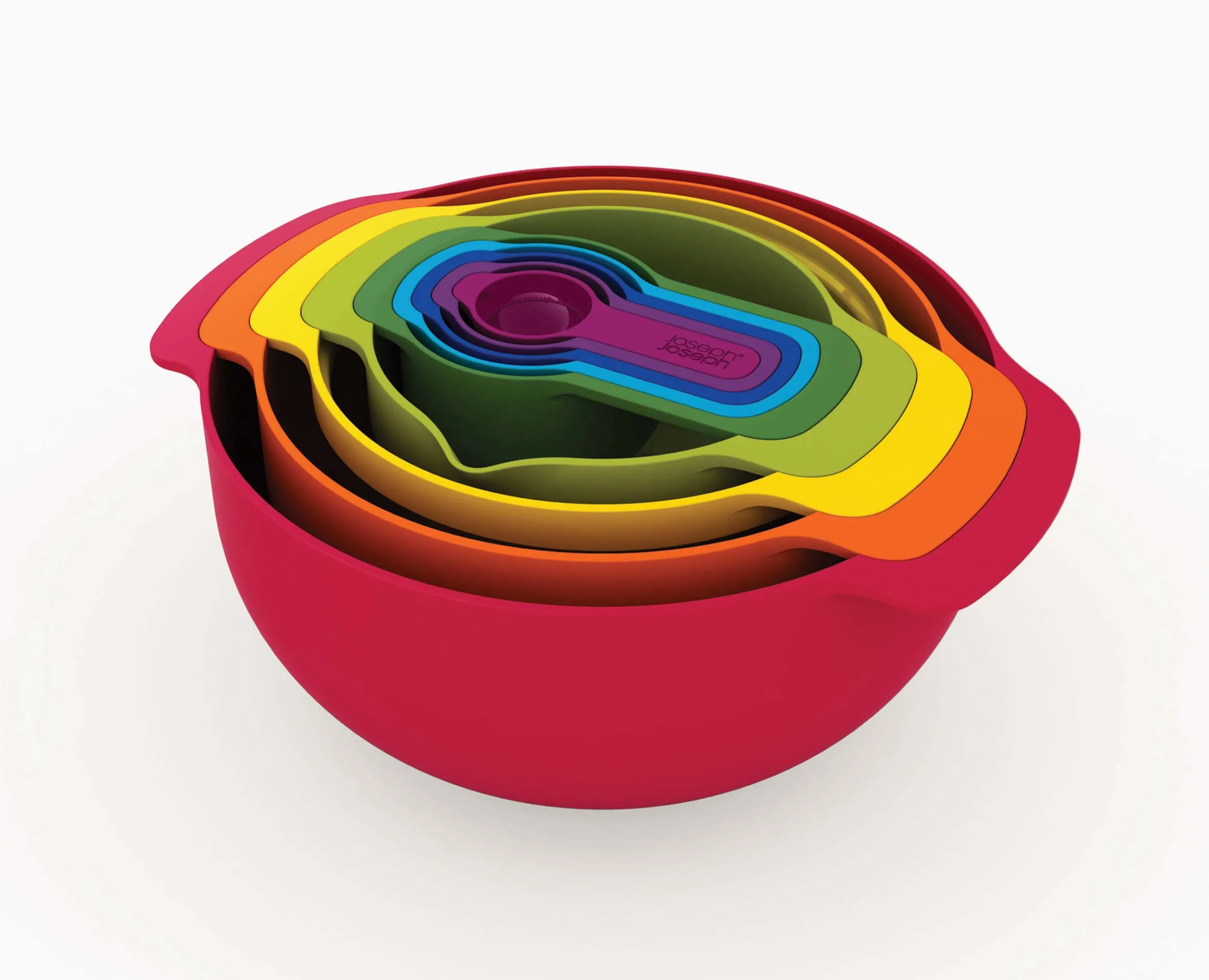 Set Compact de 9 Bols Mélangeurs Empilables s Nest™ 9 Plus Matériel & Ustensiles De Pâtisserie|Bols Mélangeurs