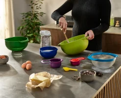 Clearance Set Compact de 9 Bols Mélangeurs Empilables en Nest™ 9 Plus Matériel & Ustensiles De Pâtisserie|Bols Mélangeurs