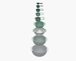 Clearance Set Compact de 9 Bols Mélangeurs Empilables en Nest™ 9 Plus - Éditions Bols Mélangeurs|Passoires Et Essoreuses