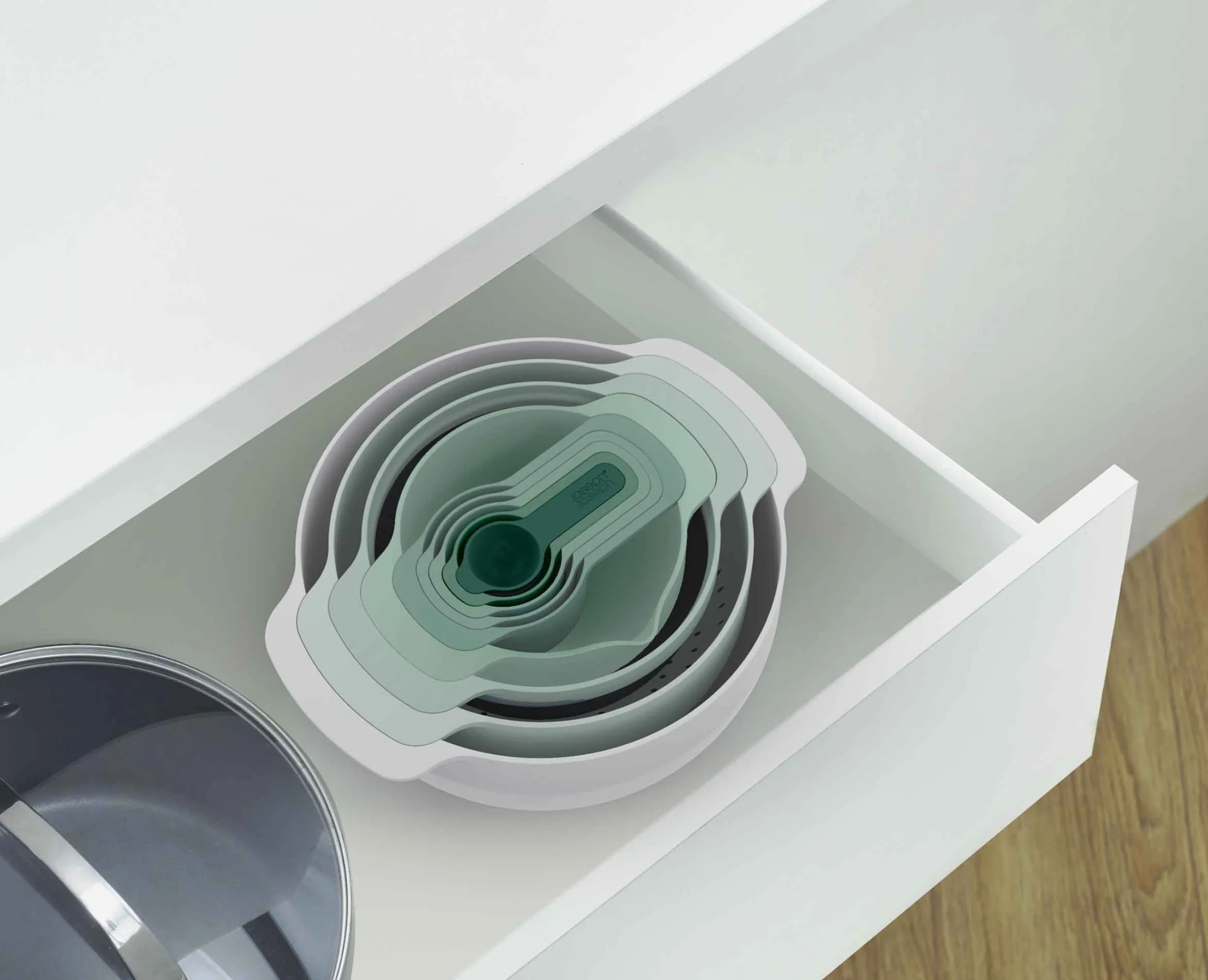 Clearance Set Compact de 9 Bols Mélangeurs Empilables en Nest™ 9 Plus - Éditions Bols Mélangeurs|Passoires Et Essoreuses
