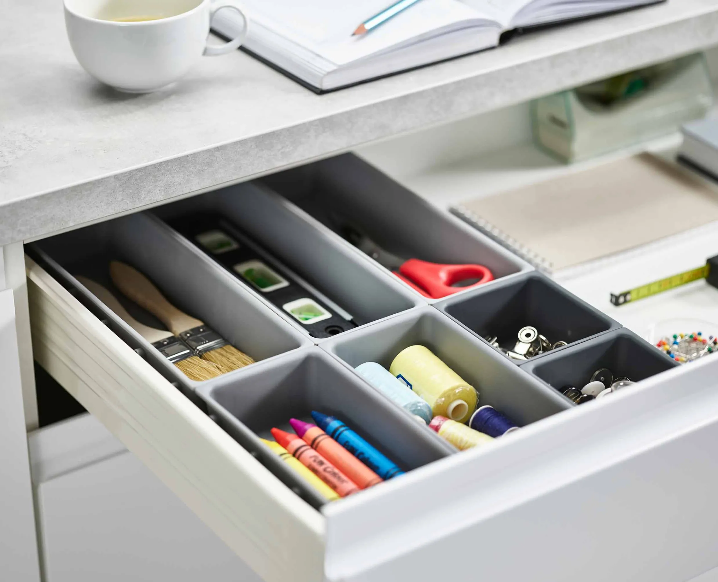 Set Compartiment de Rangement 7 pièces en Blox™ Rangements Tiroirs De Cuisine