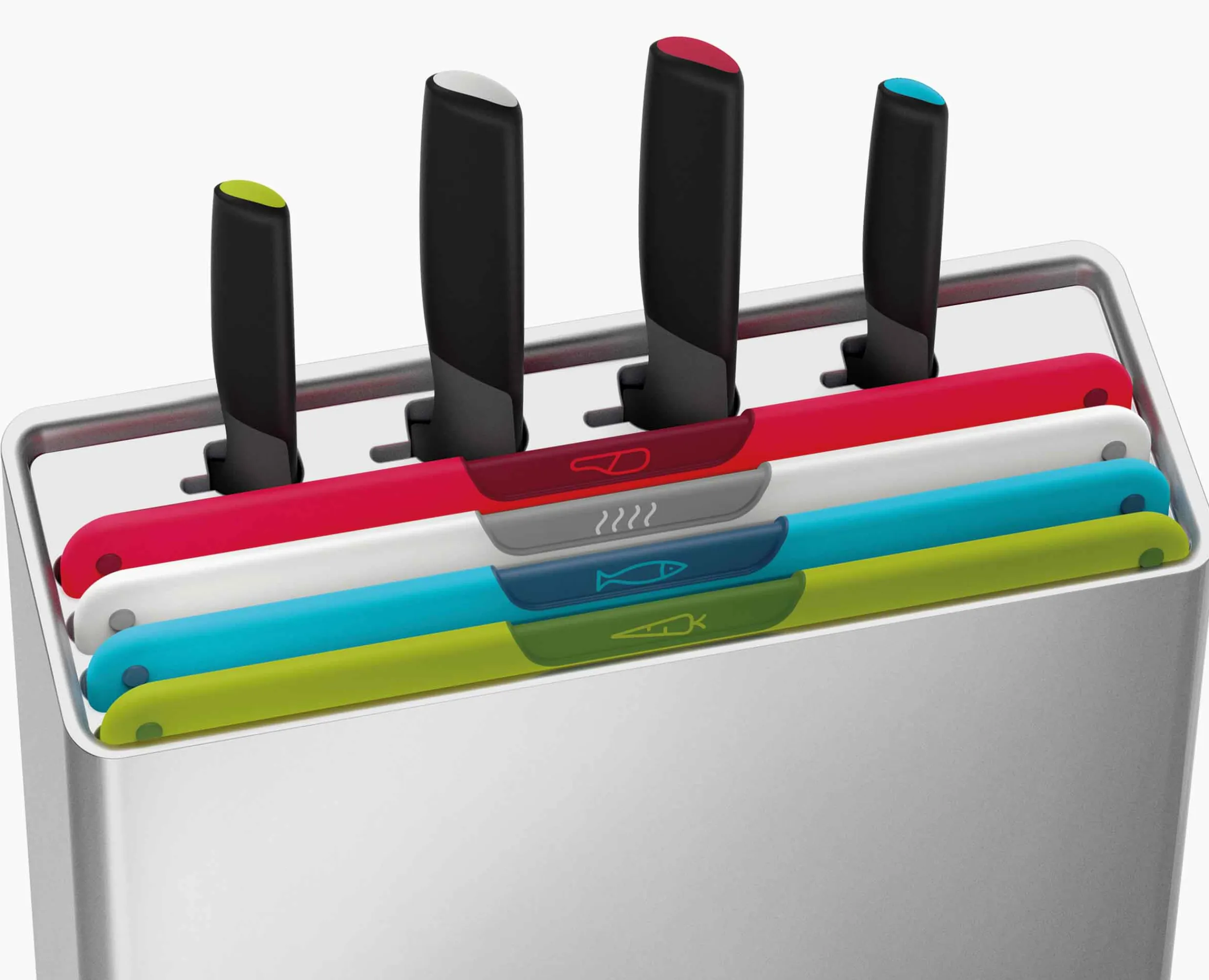 Sale Set de 4 Couteaux et 4 Planches à Découper Folio™ Icon Plus Planches À Découper