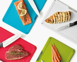 Sale Set de 4 Couteaux et 4 Planches à Découper Folio™ Icon Plus Planches À Découper