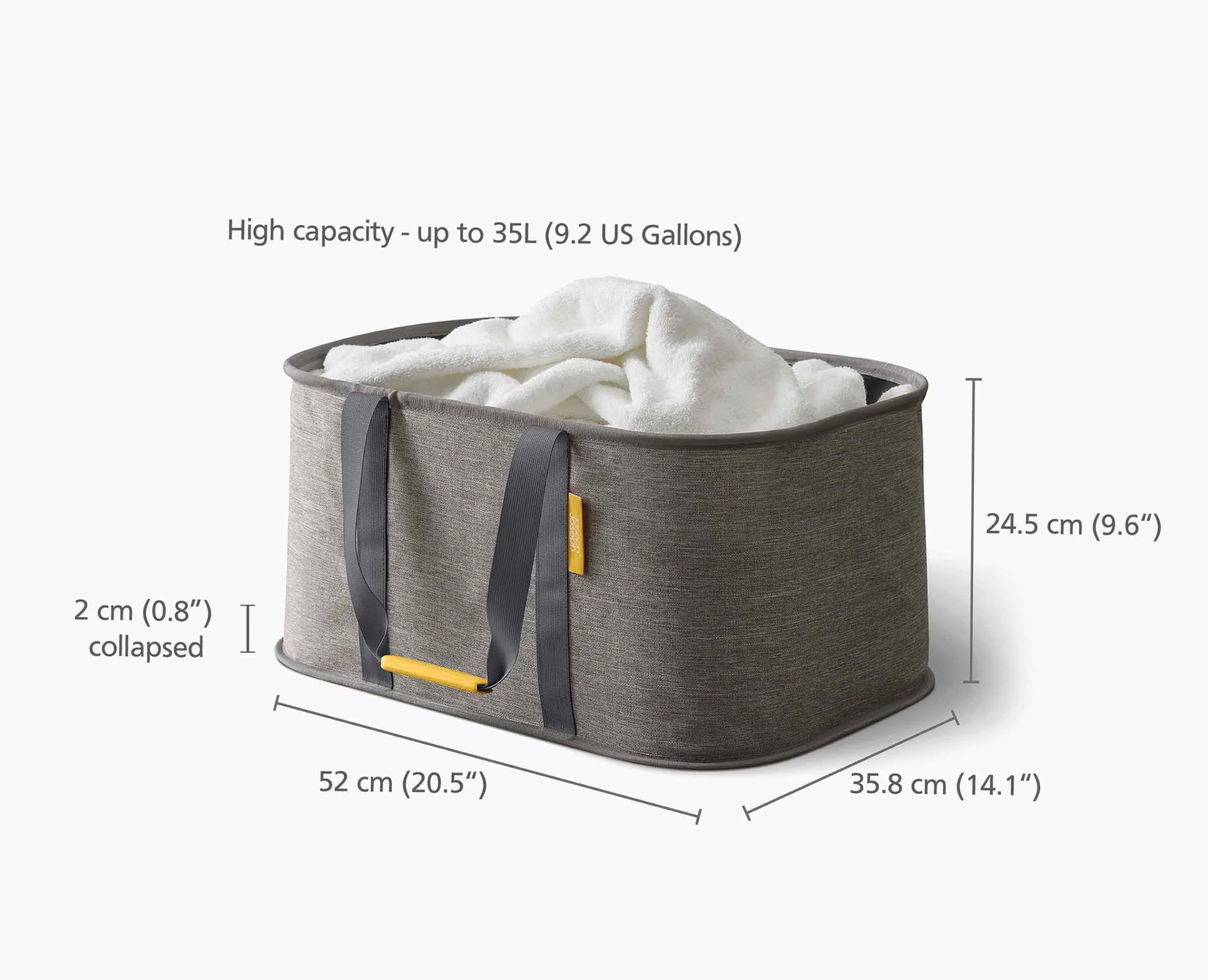 Sale Set de 2 paniers à linge avec Tota 60L et Hold-All 35L Paniers À Linge|Sets Innovants Pour Buanderie