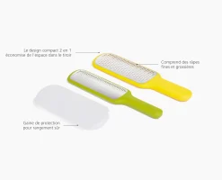 Best Set de 2 Râpe et Zesteur à Palette Nest™ Râpes Et Zesteurs