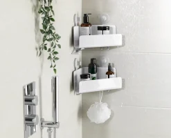 Clearance Set de 2 Étagères d'Angle de Douche EasyStore™ Accessoires De Douche|Sets D'Accessoires De Salle De Bain