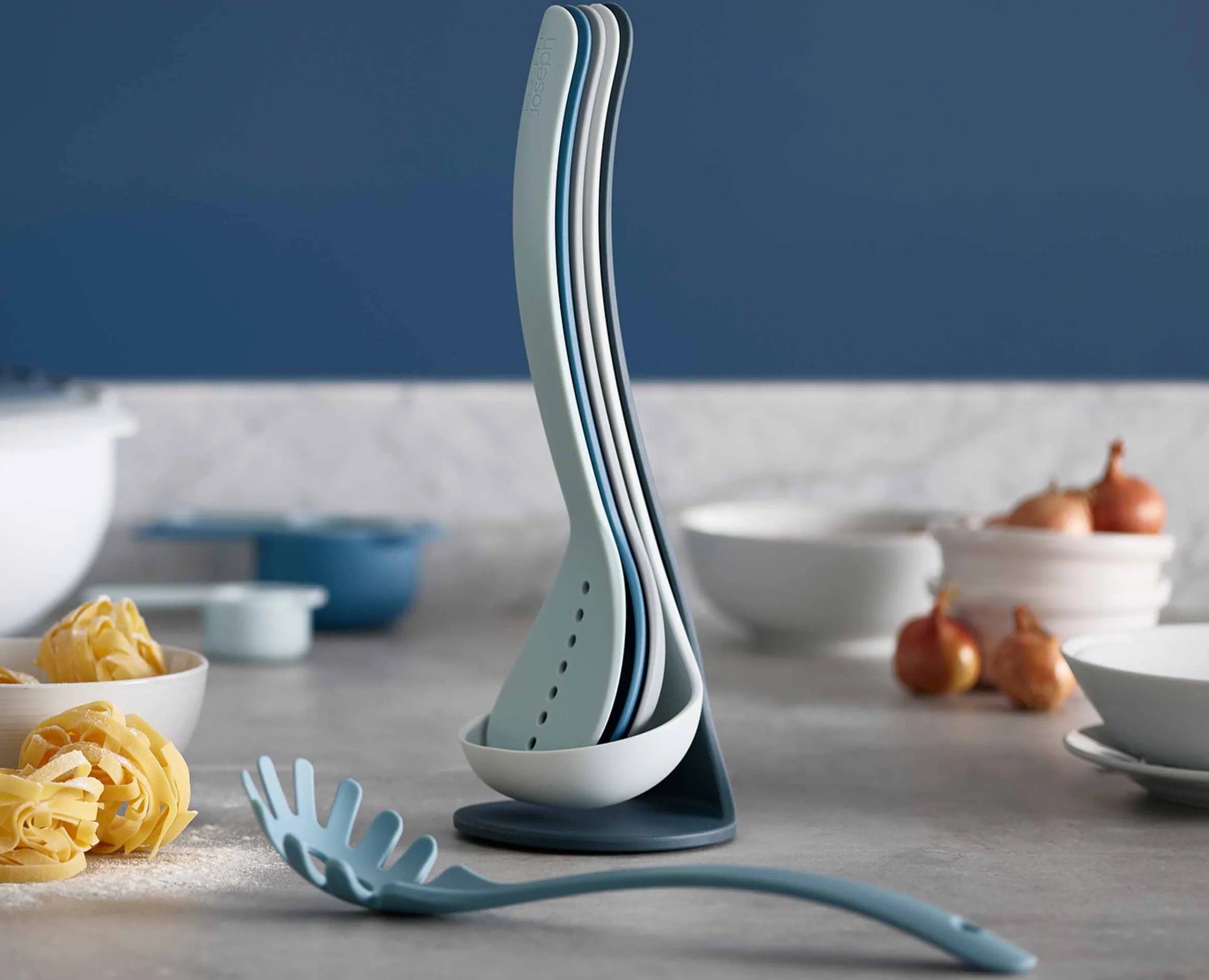 Clearance Set de 5 Ustensiles de Cuisine Empilables aux Poignées Magnétiques Nest™ Éditions Gadgets Et Ustensiles