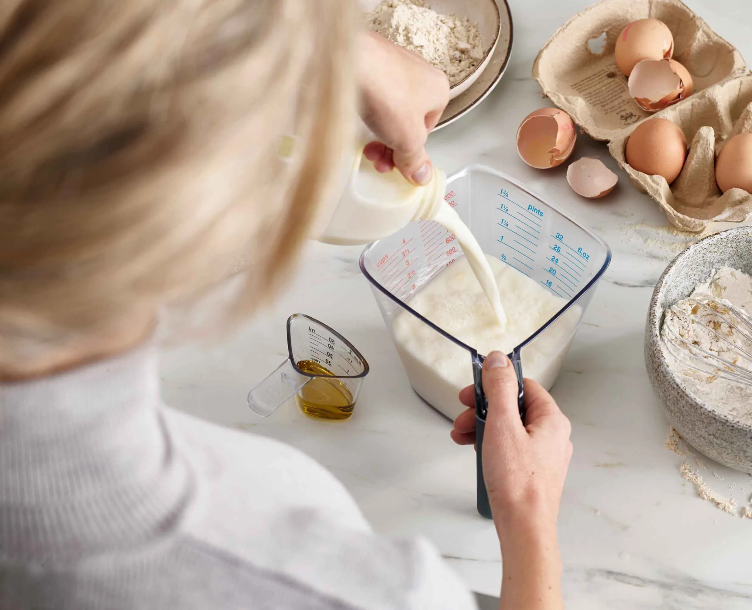 Best Set de 2 Verres Doseurs 1L et 50ml Align™ Matériel & Ustensiles De Pâtisserie|Verres Doseurs, Cuillères Doseuses Et Balances De Cuisine