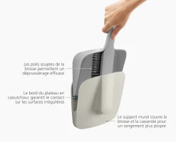 Discount Set Pelle & Balayette CleanTech™ Accessoires & Outils Pour Ménage Maison