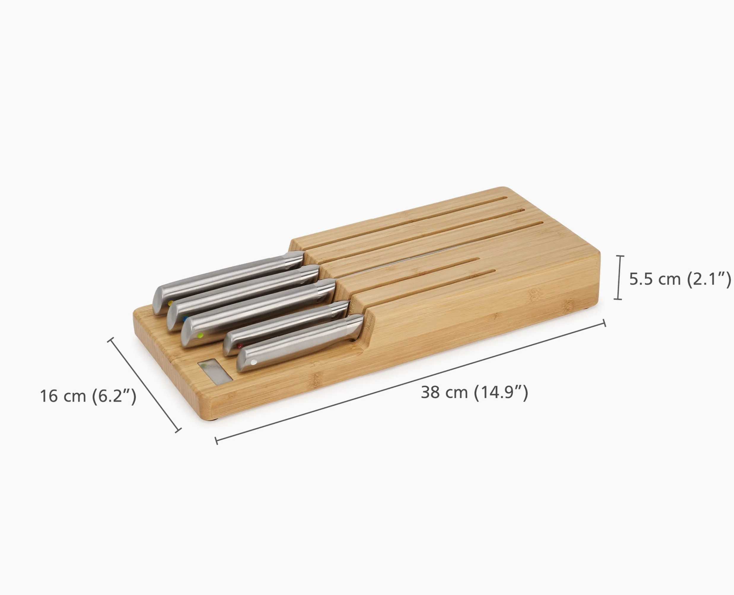 New Socle en Elevate™ pour couteaux en acier Couteaux Et Ciseaux