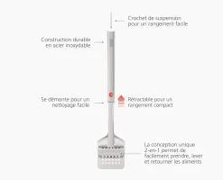 Best Spatule & Pince BBQ Rétractables 2-en-1 GrillOut™ Accessoires & Ustensiles De Barbecue
