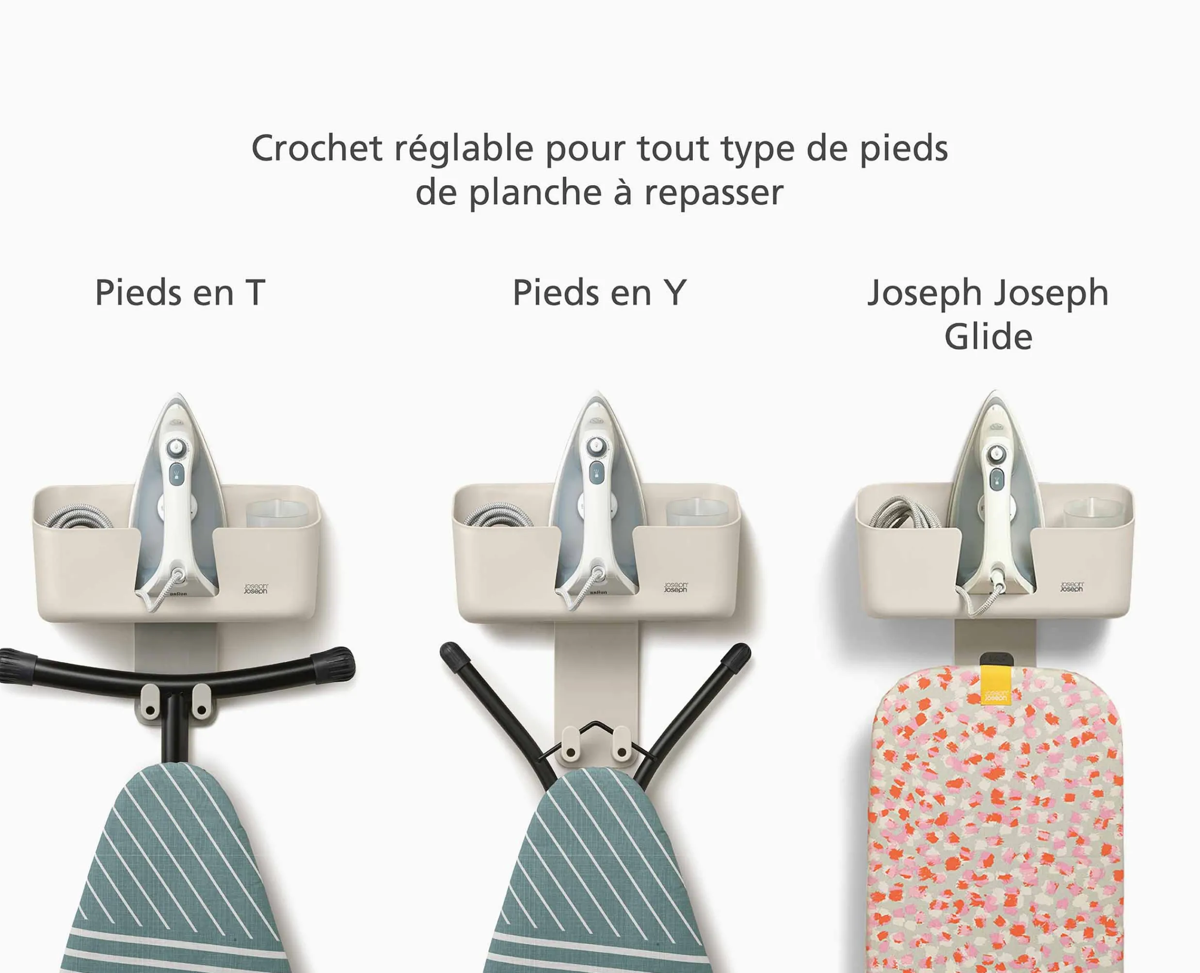Discount Support Mural Fer à Repasser IronHub™ Accessoires Pratiques Pour Buanderie
