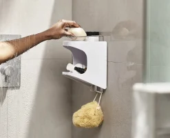 Discount Étagère de Douche à 2 Niveaux Capsule™ Accessoires De Douche