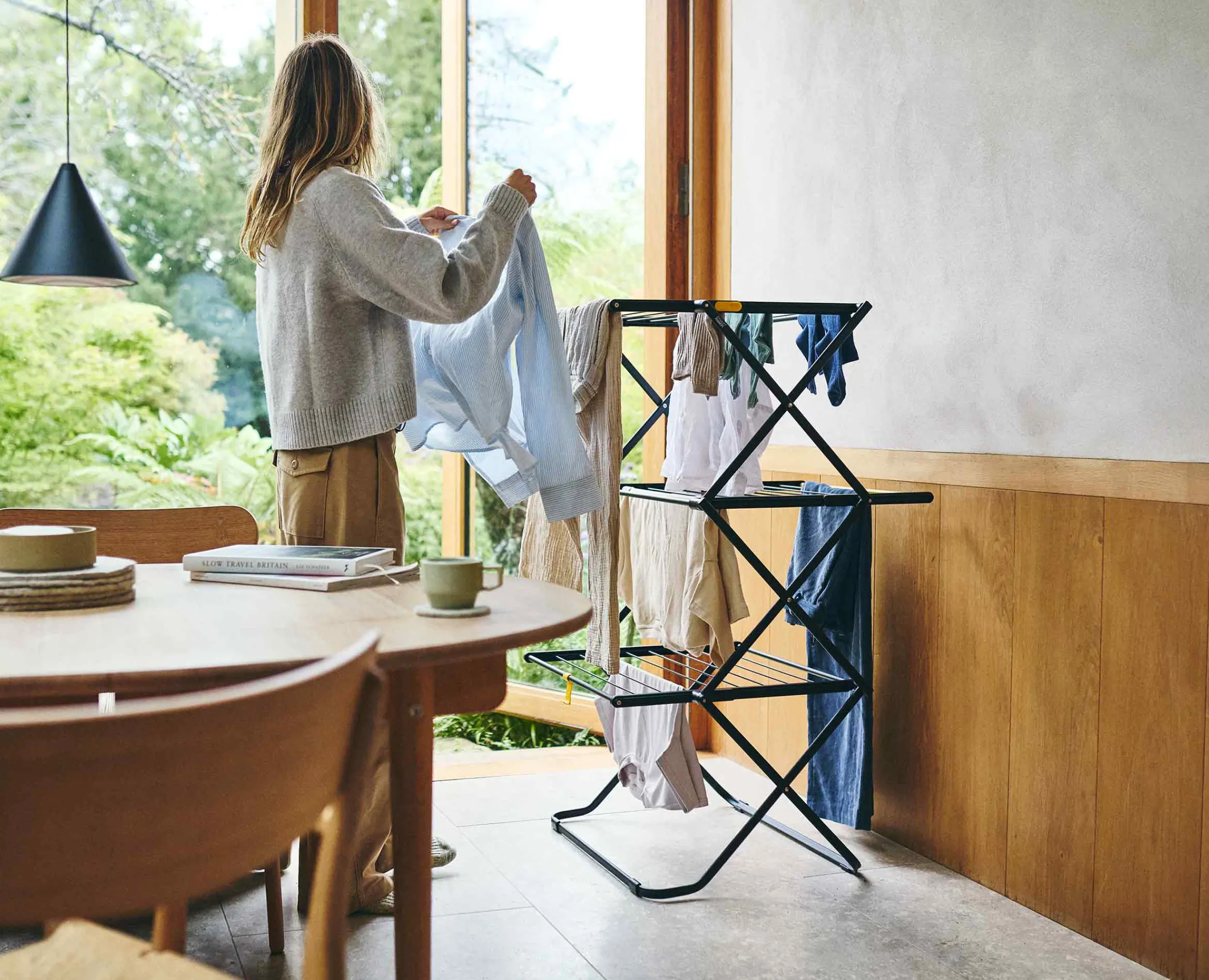 Online Étendoir à Linge Compact de Grande Capacité 16m AirFrame™ Étendoirs À Linge