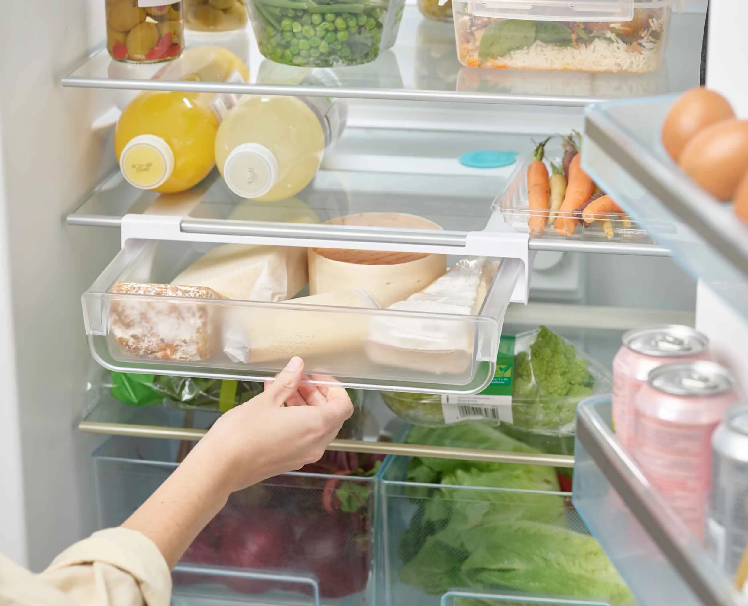 Tiroir de Rangement sous Étagère FridgeStore™ Rangement Pour Réfrigérateur|Rangement & Conservation Alimentaire