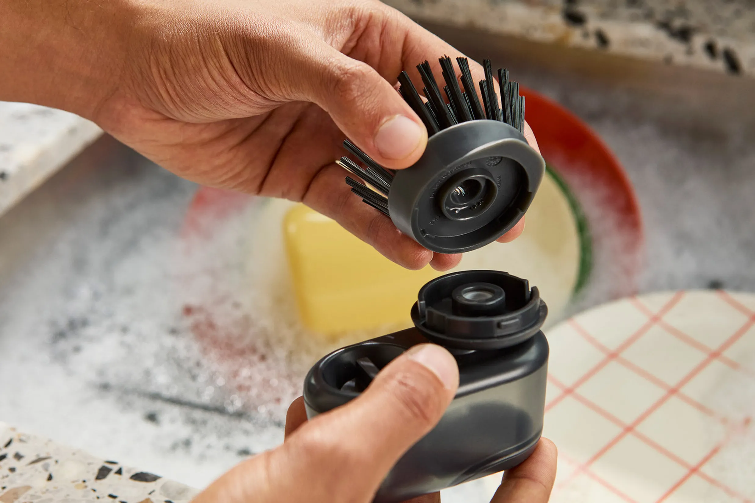 2 Têtes de Brosse à Vaisselle de Rechange SinkTech™ Brosses & Éponges